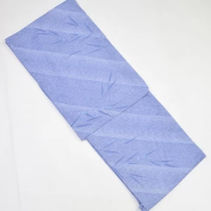 洗える着物 夏物 絽 単衣 単品 薄ブルー Ｍサイズ レンタル処分品