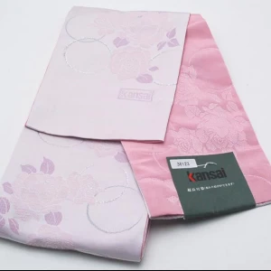 カンサイ　KANSAI　浴衣帯　薄紫/ピンク　超長尺帯　セール価格