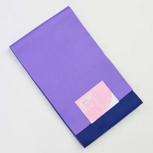 浴衣帯 リバーシブル帯 紫色/紺色 ポリエステル セール価格